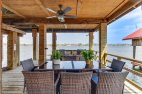 Lakefront Oscar Home with Game Room and Boat Dock!